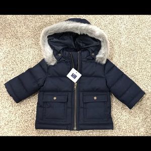 Janie and Jack winter coat 6-12m NWT